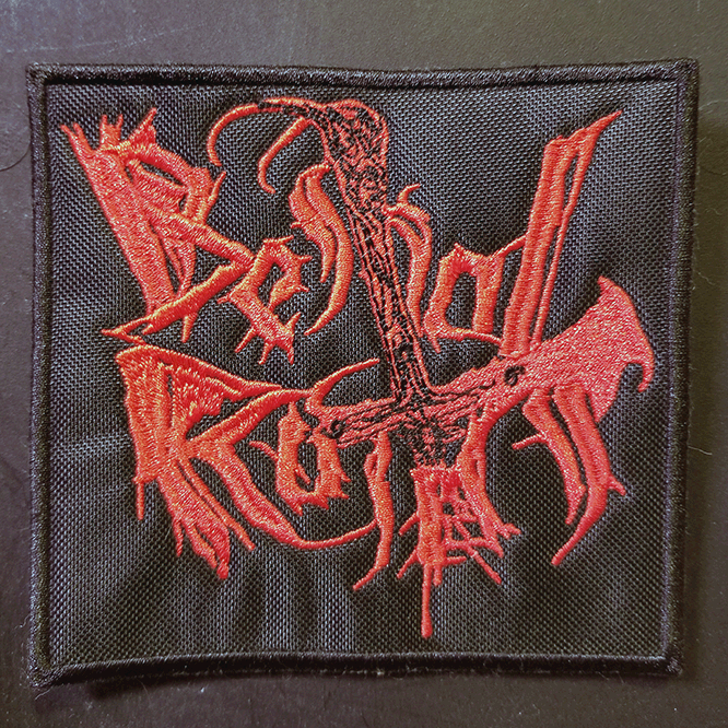 BESTIAL RAIDS — LOGO EMBROIDERED PATCH