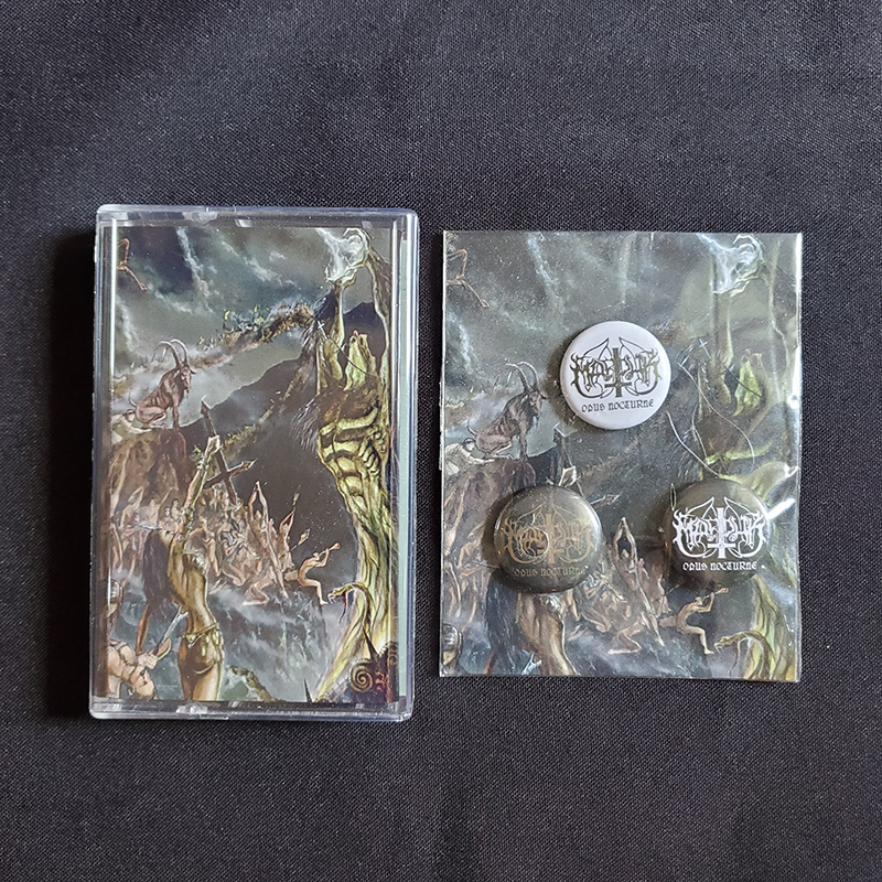 MARDUK — OPUS NOCTURNE CASSETTE (GREY SHELL WITH PINS)