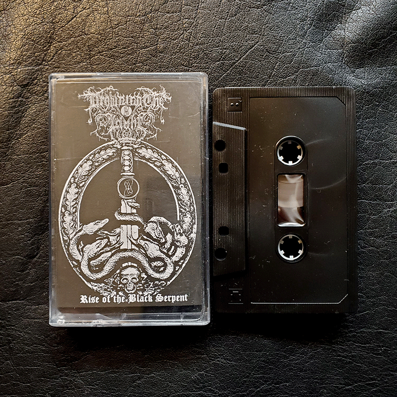 DROWNING THE LIGHT — RISE OF THE BLACK SERPENT CASSETTE