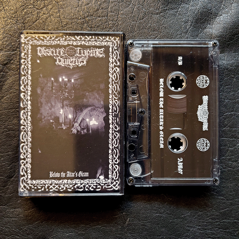 OBSCURE LUPINE QUIETUS — BELOW THE ALTAR'S GLEAM CASSETTE - Click Image to Close