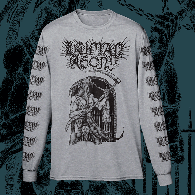 HUMAN AGONY — EVISCERATED FOR RITUAL LONG SLEEVE