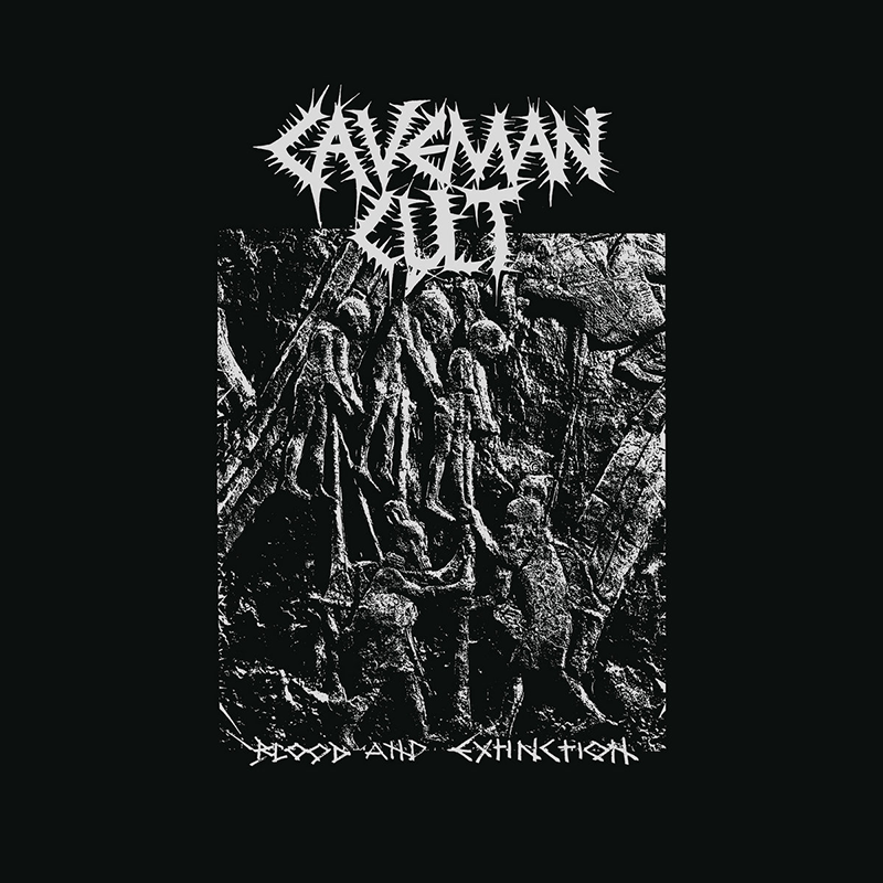 CAVEMAN CULT — BLOOD AND EXTINCTION LP
