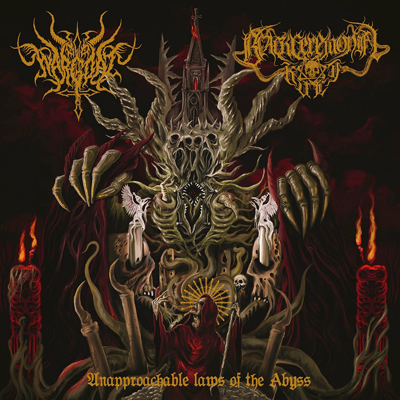 WARGOAT / BLACK CEREMONIAL KULT — UNAPPROACHABLE LAWS OF THE ABYSS LP